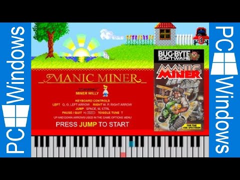 MANIC MINER (2025 / ZX Remake) PC Windows - YouTube