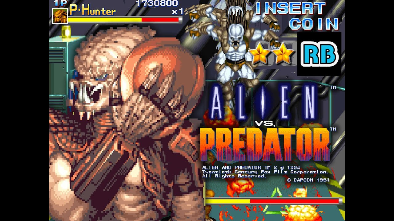 1994 [60fps] Alien vs. Predator P.Hunter Lv8 Nomiss ALL - YouTube