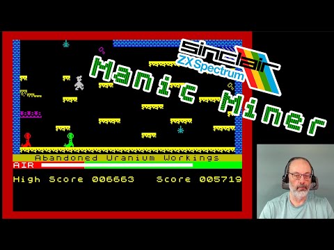 ZX Spectrum Game Play, Manic Miner - YouTube
