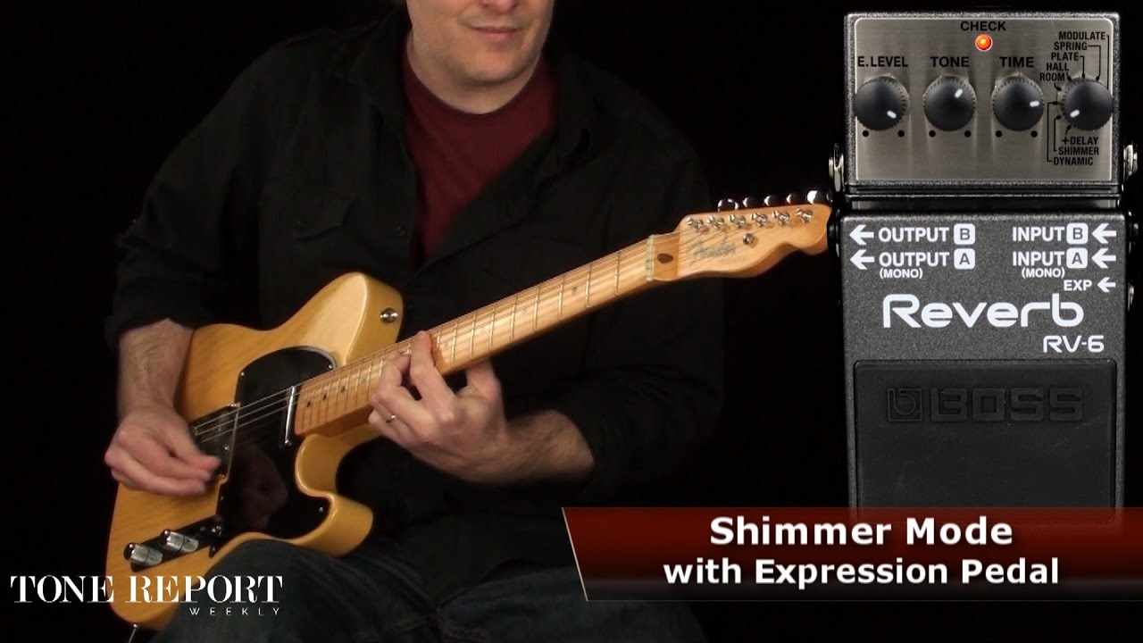 Boss RV-6 Reverb - YouTube