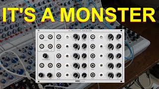 Equalizer as an instrument - Serge Modular VC Resonant Equalizer