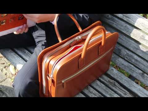 万双】双鞣和地 ダブル天ファスナー - YouTube