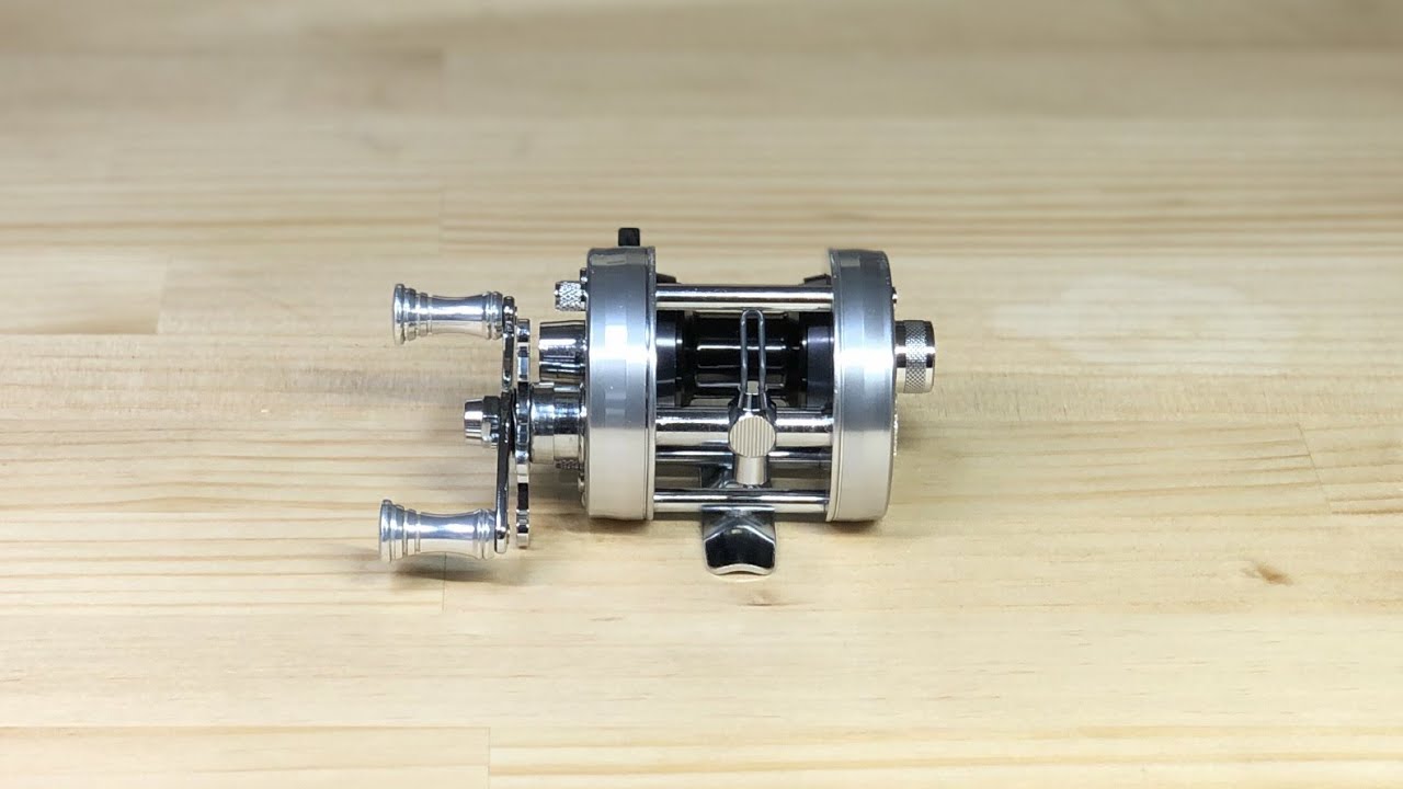 ABU 2500C チューニング後のスプール回転と、仕上げの注油量が多くて