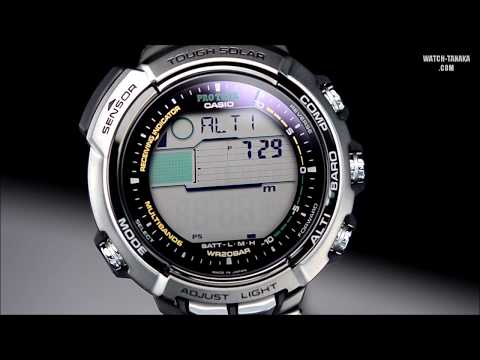CASIO PROTREK MANASLU PRX 2500T 7 - YouTube