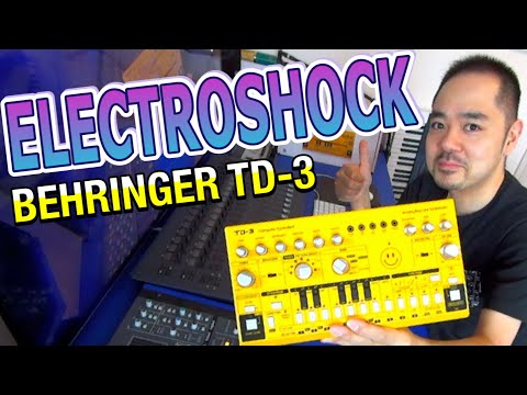 髭レビュー】BEHRINGER TD-3 エレクトロショック！ - YouTube