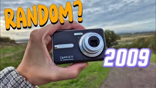 Using a Pentax Optio E75 from 2009 - YouTube