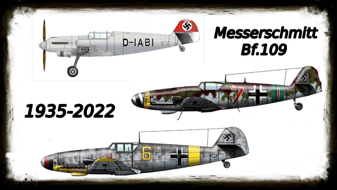 Evolution Of Messerschmitt Bf.109 (1935-2022) - YouTube