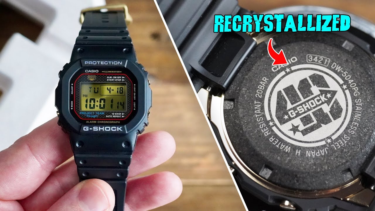 Too Faithful To The Original? | G-Shock Recrystallized DW-5040PG