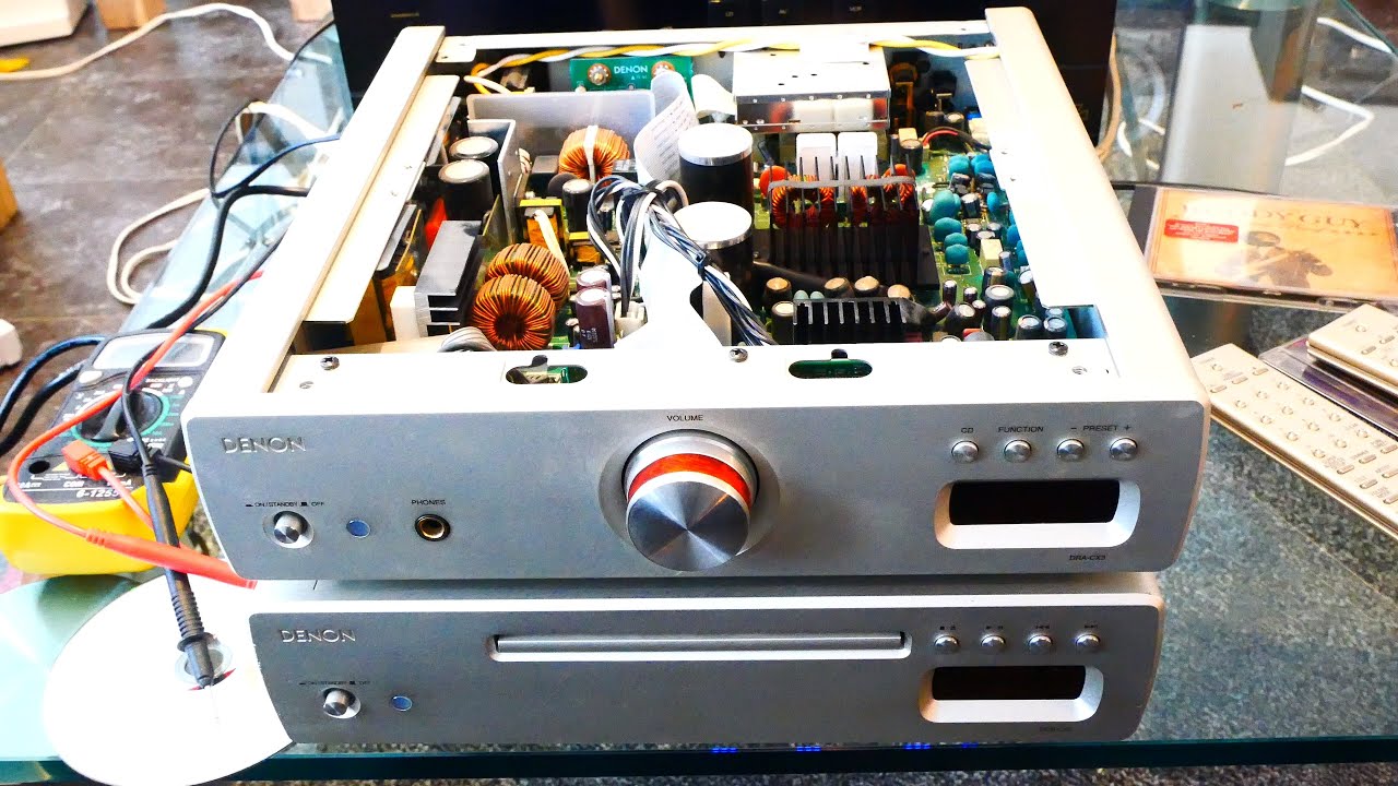 Denon DCD-CX3 and Denon DRA-CX3 high end midi set and more - extra