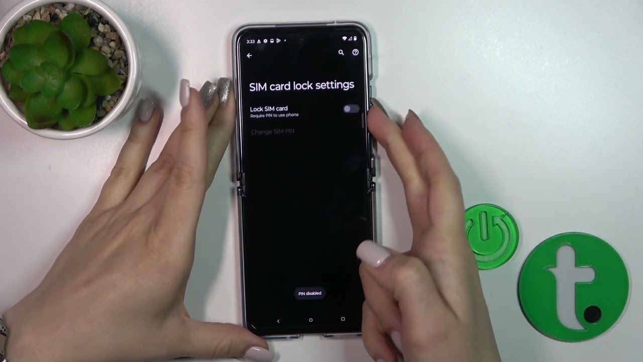How to Turn Off the SIM Card PIN Code on MOTOROLA Razr 40 Ultra
