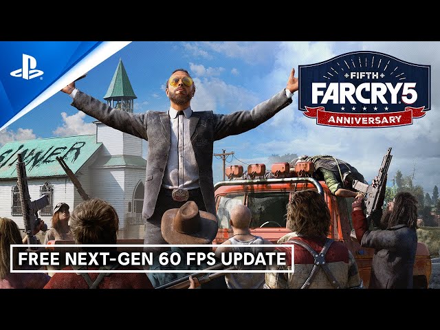 Far Cry 5 - 5th Anniversary Free Next-Gen 60 FPS Update | PS5