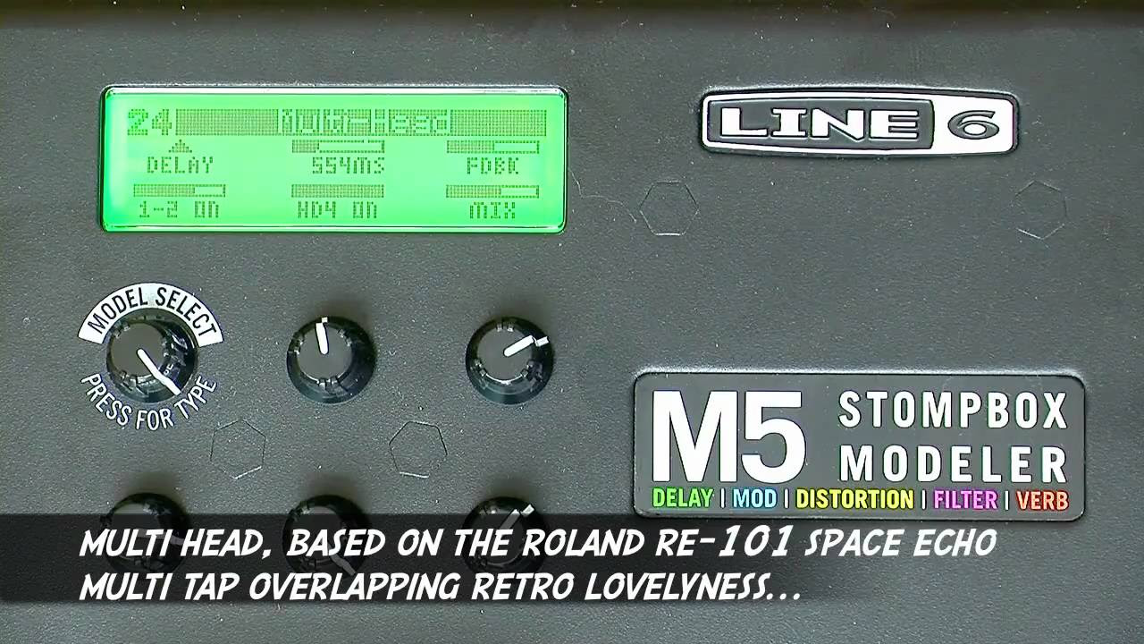 Line 6 M5 Stompbox - In Depth Review @ PMT - YouTube