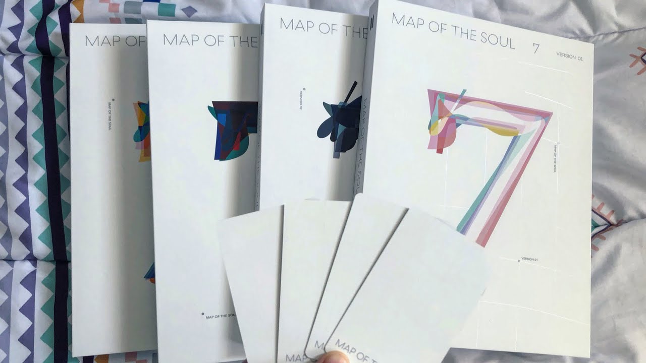UNBOXING] BTS MAP OF THE SOUL 7 | All Versions - YouTube