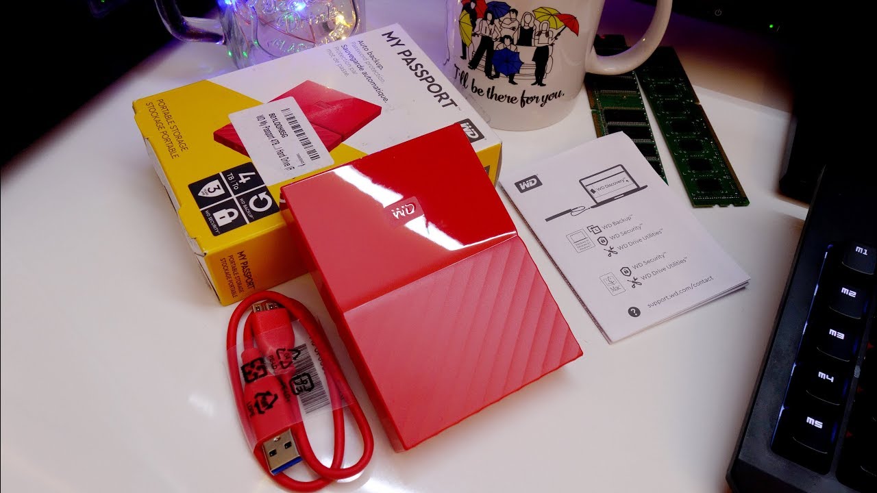 WD My Passport 4TB Review and file transfer speed test (The best