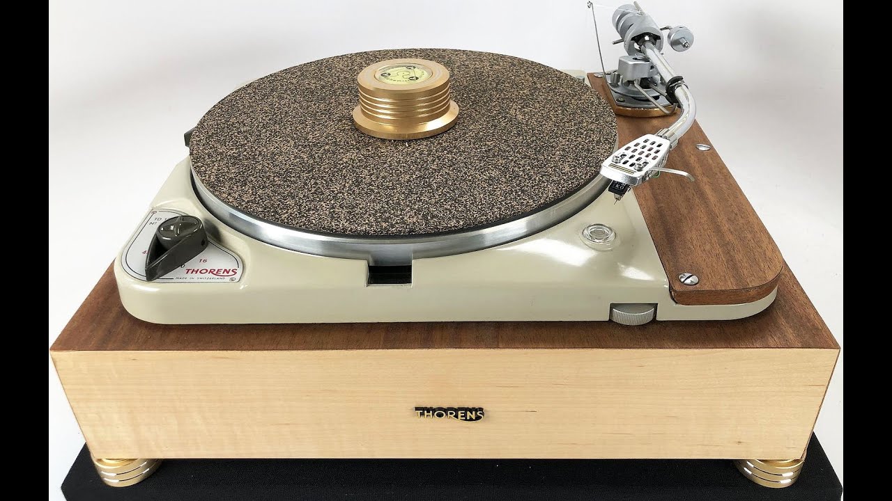 Thorens TD-124 with Thorens Plinth and Restored SME3009
