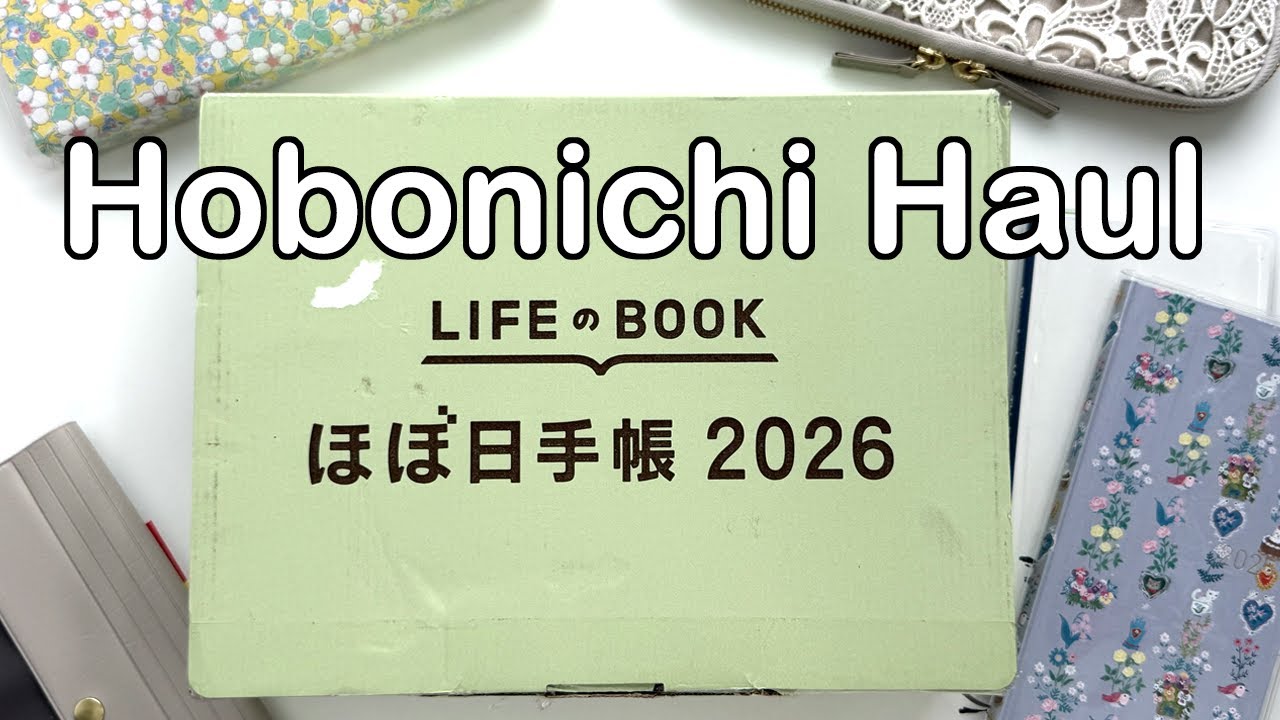 Hobonichi 2026 Haul | 5-Year A6 Techo, Hobonichi Weeks, Yumi