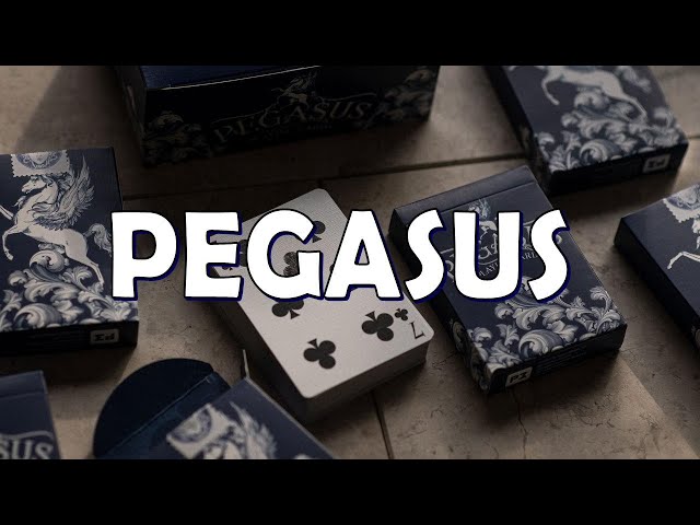 Magic Review - Pegasus Playing Cards by Penguin Magic - YouTube