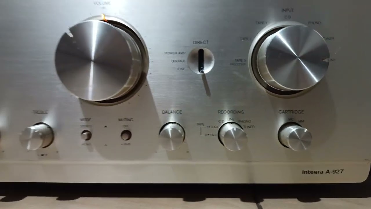 ONKYO A-927 - YouTube