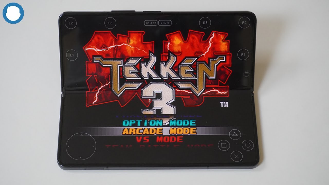 Galaxy Z Fold 5 Tekken 3 Retro Emulator Gaming Test - YouTube