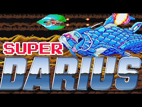 PCエンジン「スーパーダライアス」ちょこっと遊んでみた - YouTube