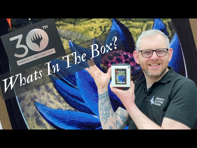 Unboxing Magic The Gathering 30th Anniversary Edition Booster Box