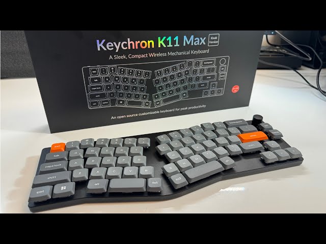 Keychron K11 Max - Ergonomic Perfection?! - YouTube