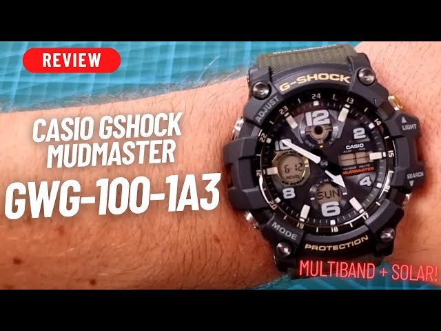 SOLAR + MULTIBAND MUDMASTER WITHOUT THE FRILLS? REVIEW: CASIO