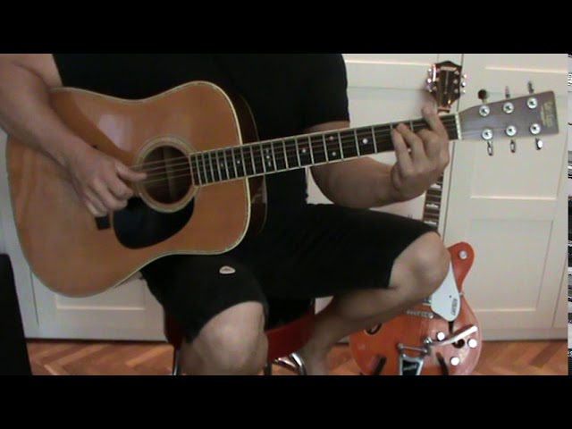 Tokai Cat's Eyes TCE-25 1984 Japan Dreadnought Guitar Soundcheck