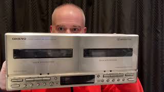 Seeing Double the Onkyo K-W511M Cassette Deck INTEC275 Series