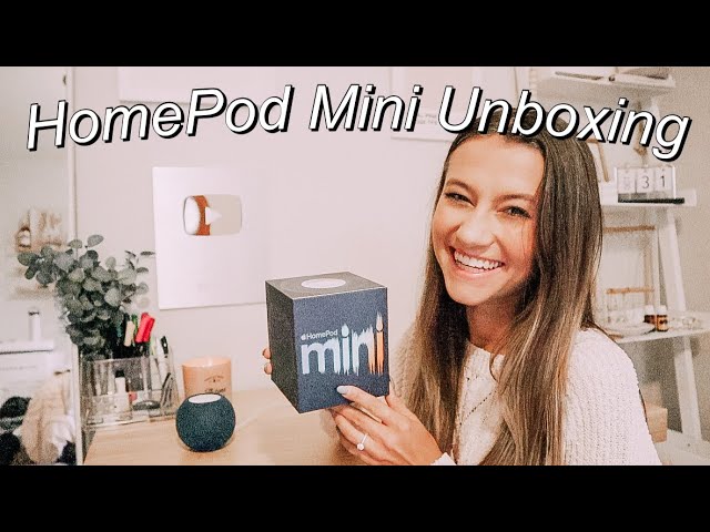 NEW COLORFUL Apple HomePod Mini in NAVY unboxing + setup! - YouTube