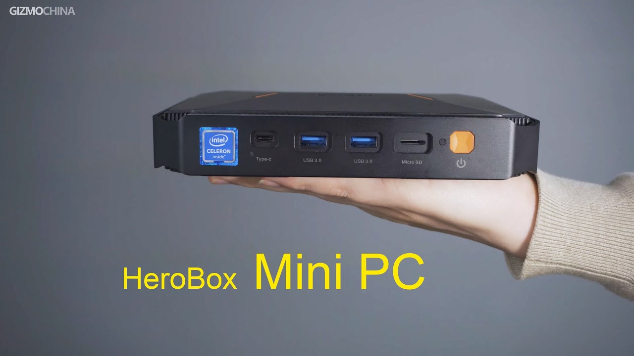 Chuwi HeroBox Mini PC review: A mobile PC in your pocket - YouTube