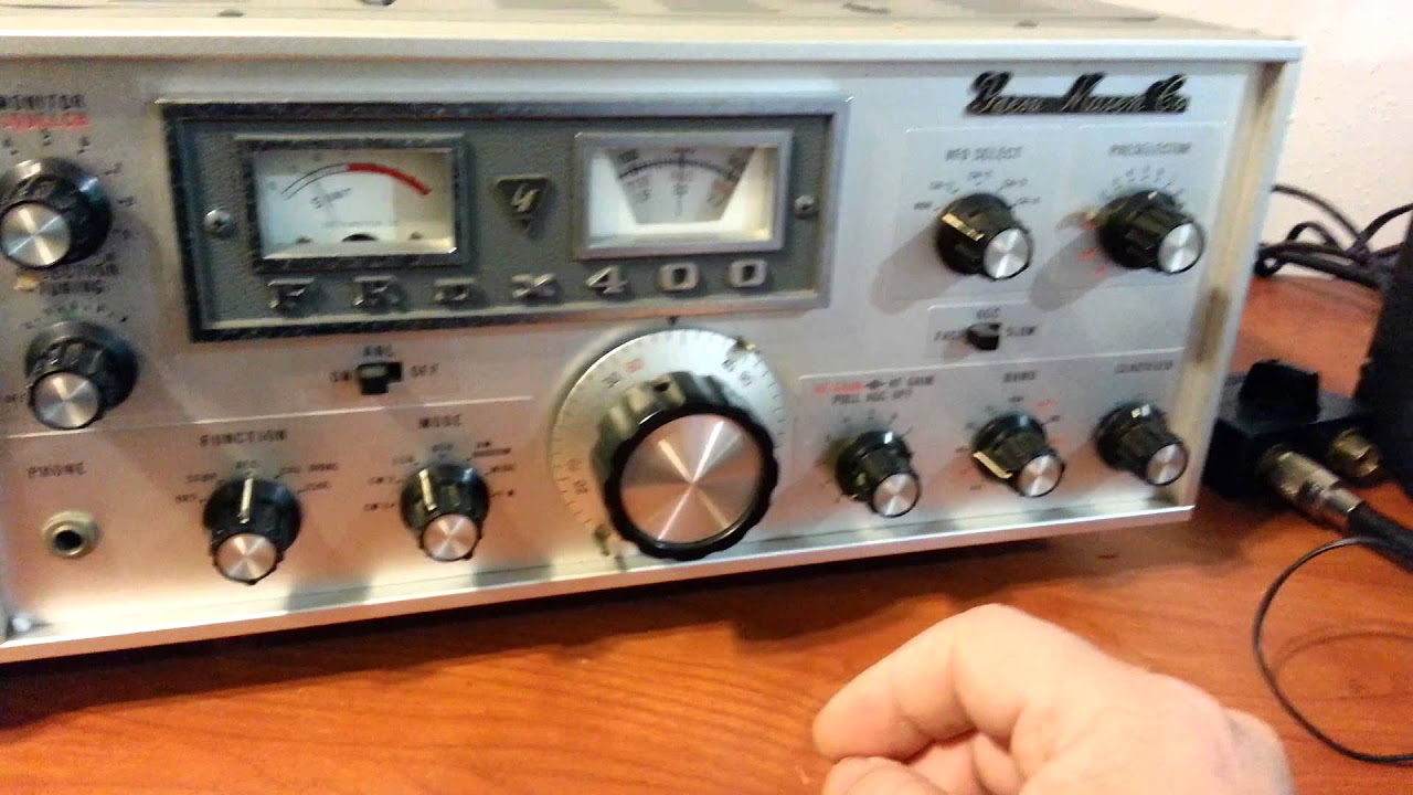 yaesu frdx400 - YouTube