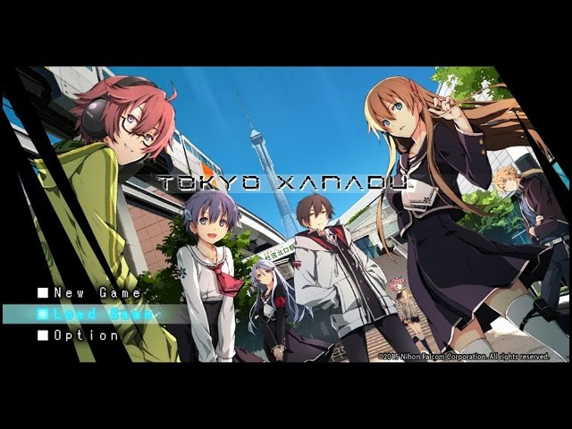 PS Vita】Tokyo Xanadu 東京ザナドゥ 第1話 異界化(イクリプス) part1