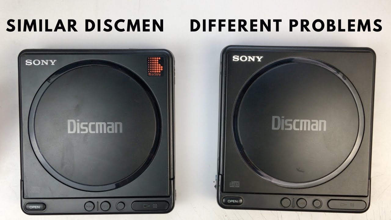 Sony Discman D4/D40 repair - YouTube