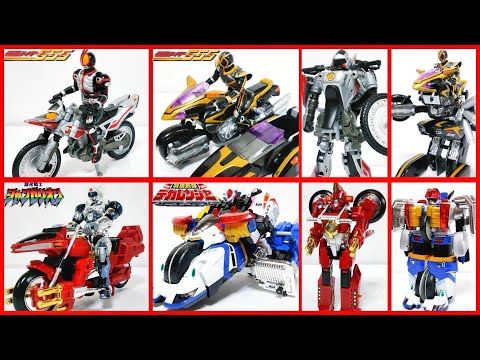 My best特撮×バイク×変形ロボ】仮面ライダー555＆オートバジン