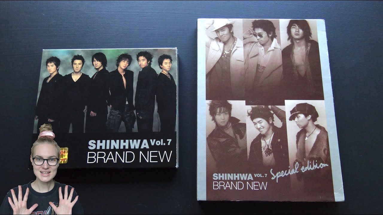 Unboxing Shinhwa 신화 7th Korean Studio Album Brand New (Special