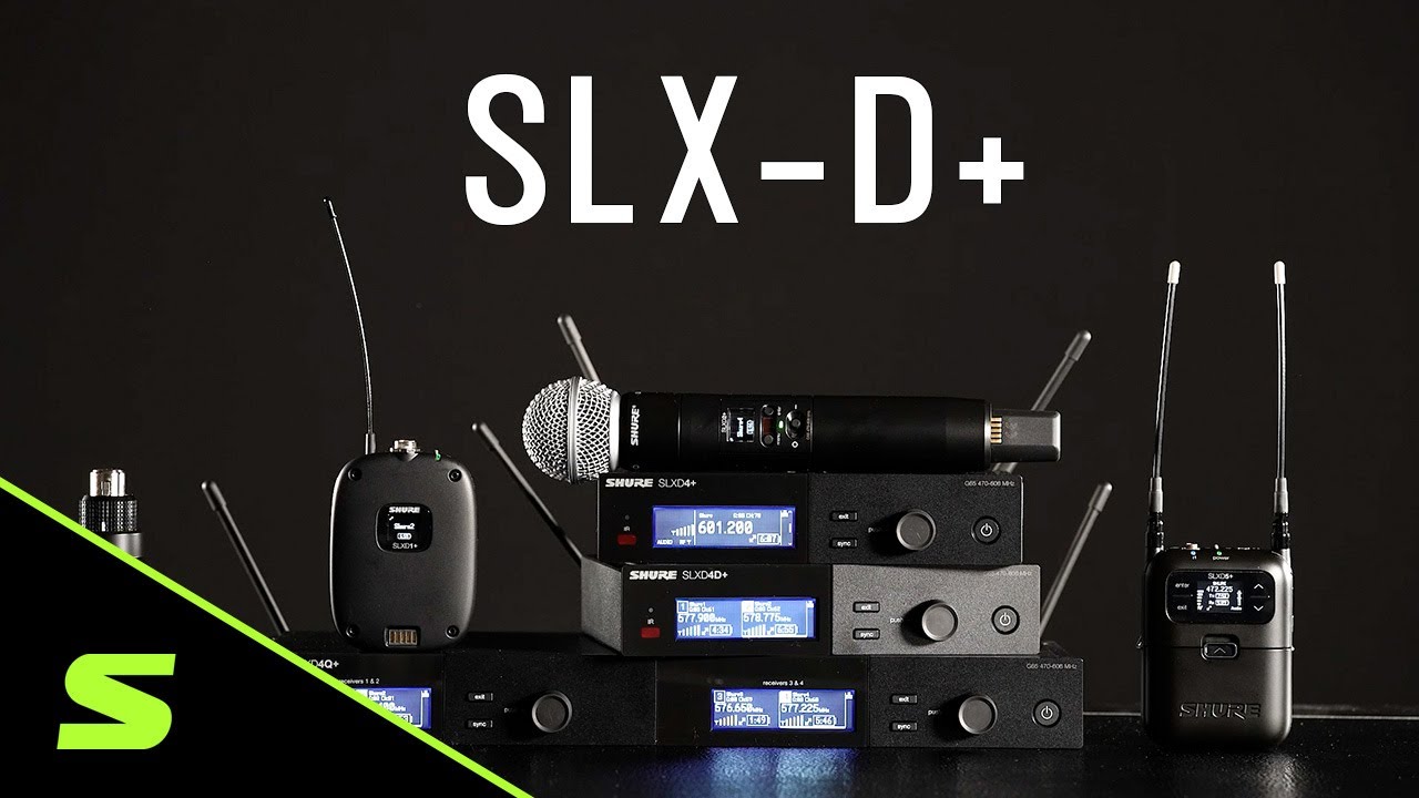 SLX-D+ - Wireless Microphone Systems - Shure USA
