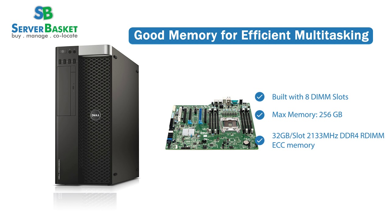 Dell Precision T5810 Workstation Overview, Advantages