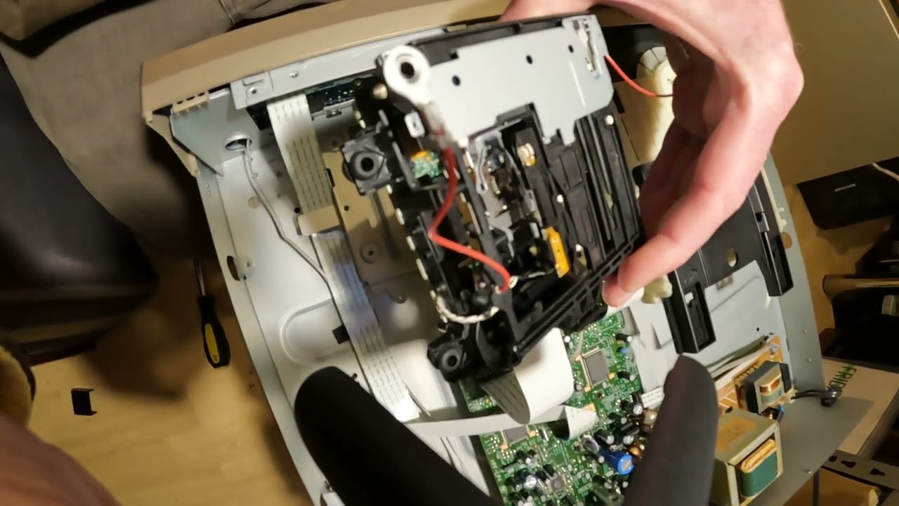 Sony MXD-D400 MD belt replacement - YouTube