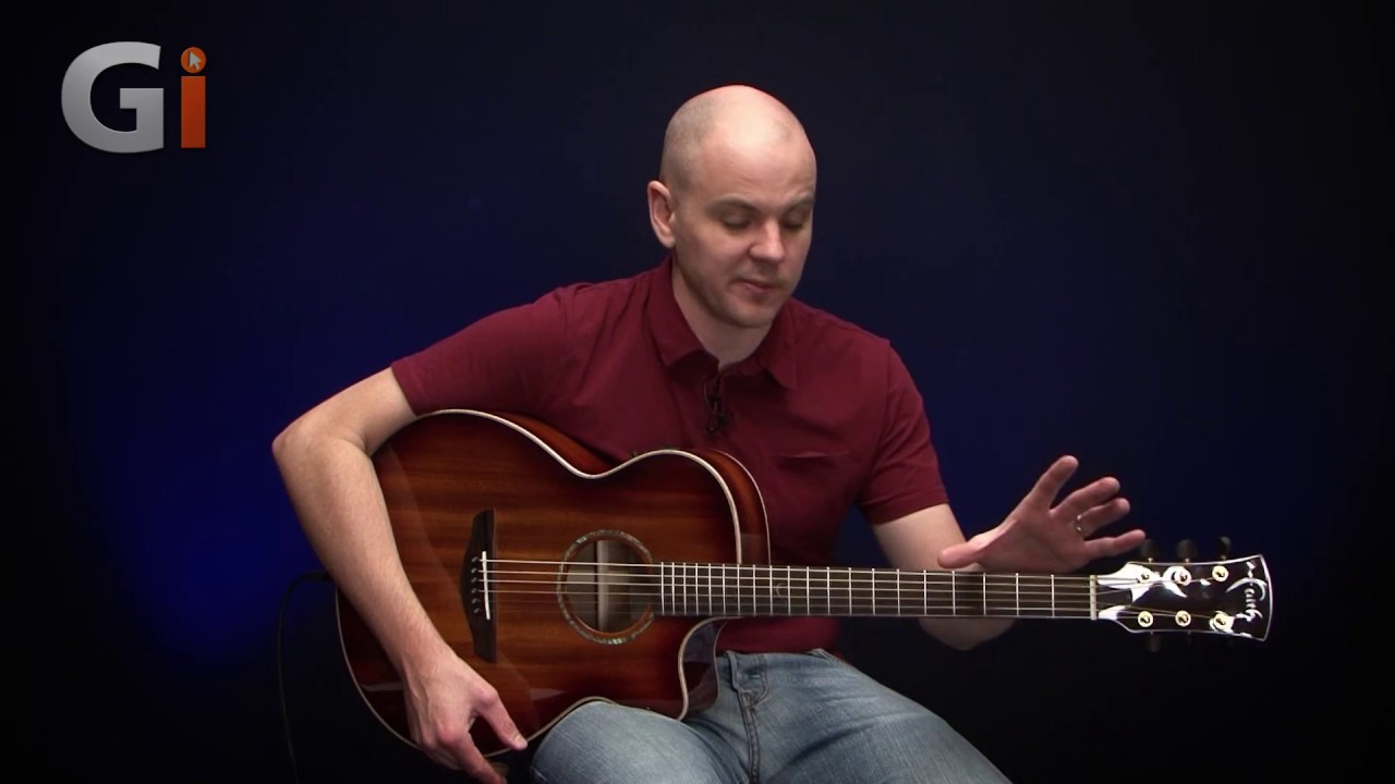 Faith Guitars FVBMB Blood Moon Venus Cutaway Review - YouTube