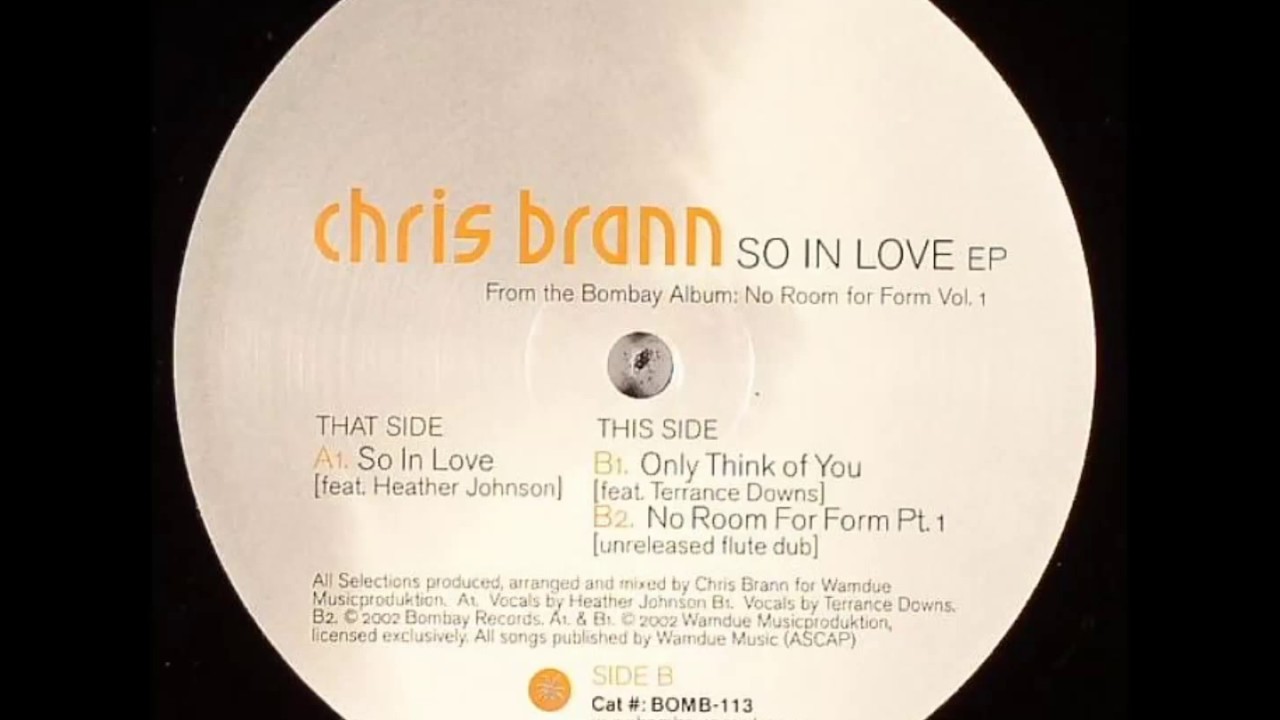Chris Brann - So In Love (feat. Heather Johnson) - YouTube