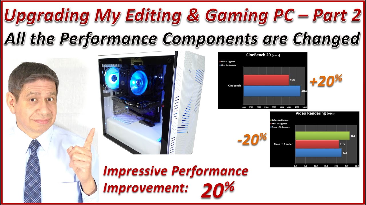 ROG Strix B550-F & Ryzen 3700X UPGRADE to my Backup VIDEO EDITING