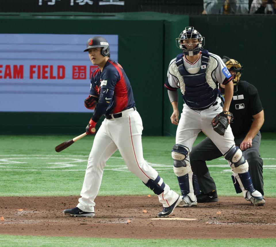 岡本和真 日本ラストゲームで「たくさん声援を頂きましたし頑張りたい