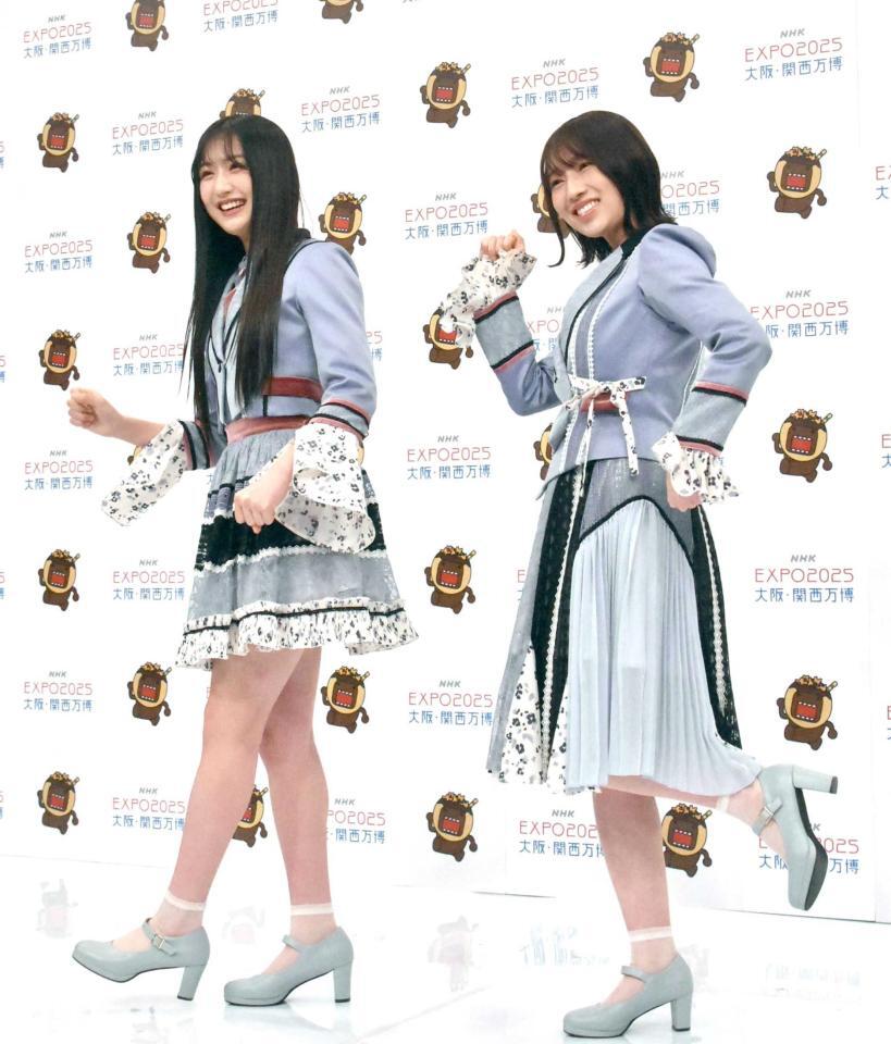 NMB48・塩月希依音＆安部若菜 アンドロイドのアイドルには「絶対