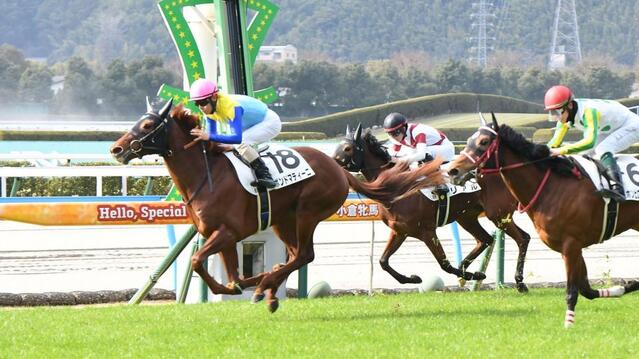 新馬戦】ボンドマティーニ ねじ伏せた！初陣V 半姉は24年阪神JF