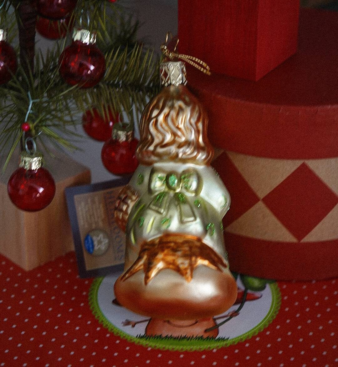 Inge Glas Vintage German Glass Christmas Ornament - Etsy