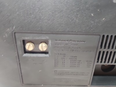 Panasonic / National RF-1180 Radio 6 band receiver Antique Works