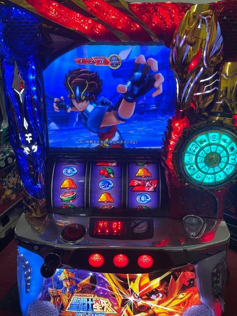 Saint Seiya Poseidon awakening Pachinko Japanese Slot Machine