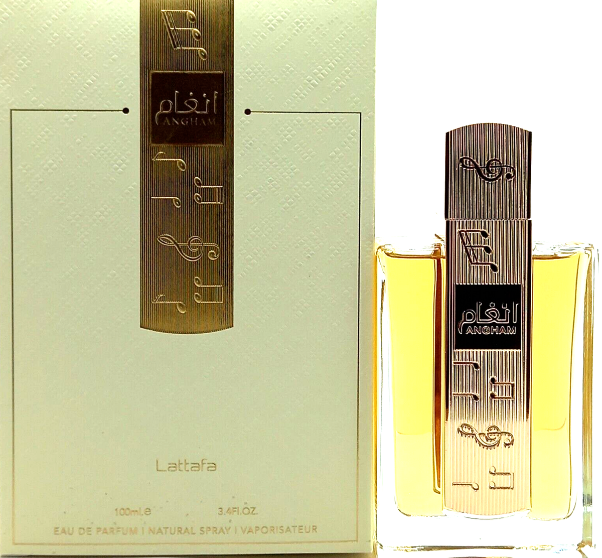 LATTAFA ANGHAM EAU DE PARFUM SPRAY UNISEX 3.4 Oz / 100 ml BRAND