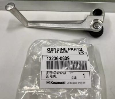 NEW KAWASAKI NINJA ZX-6R GEAR CHANGE LEVER ZX 6R ZX636 13236-0809